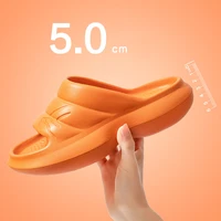 2022 fashion thick platform slippers women horsehold female summer non slip household home indoor bath sandal ladies slipper men