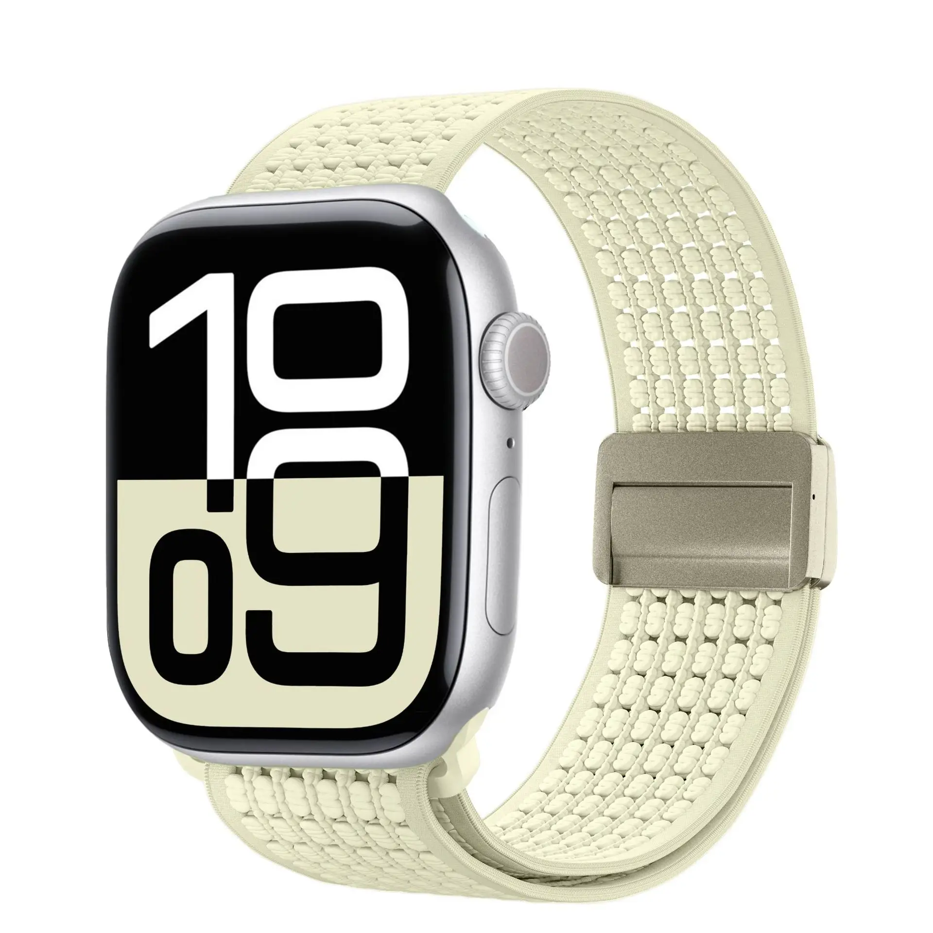 Магнитный плетеный ремешок для Apple Watch Band Ultra 32 49 мм 45 мм 41 мм Браслет Iwatch Series 10 9 876 SE 543 38 46 42 мм 44 мм 40 мм (art.: 3920d284c1f90) - 3920d284c1f90