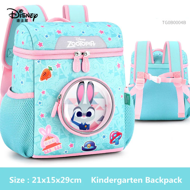 2022 Disney New Kindergarten Bag For Boys Girls Primary School Student Shoulder Orthopedic Backpack Kids Birthday Gifts Mochila