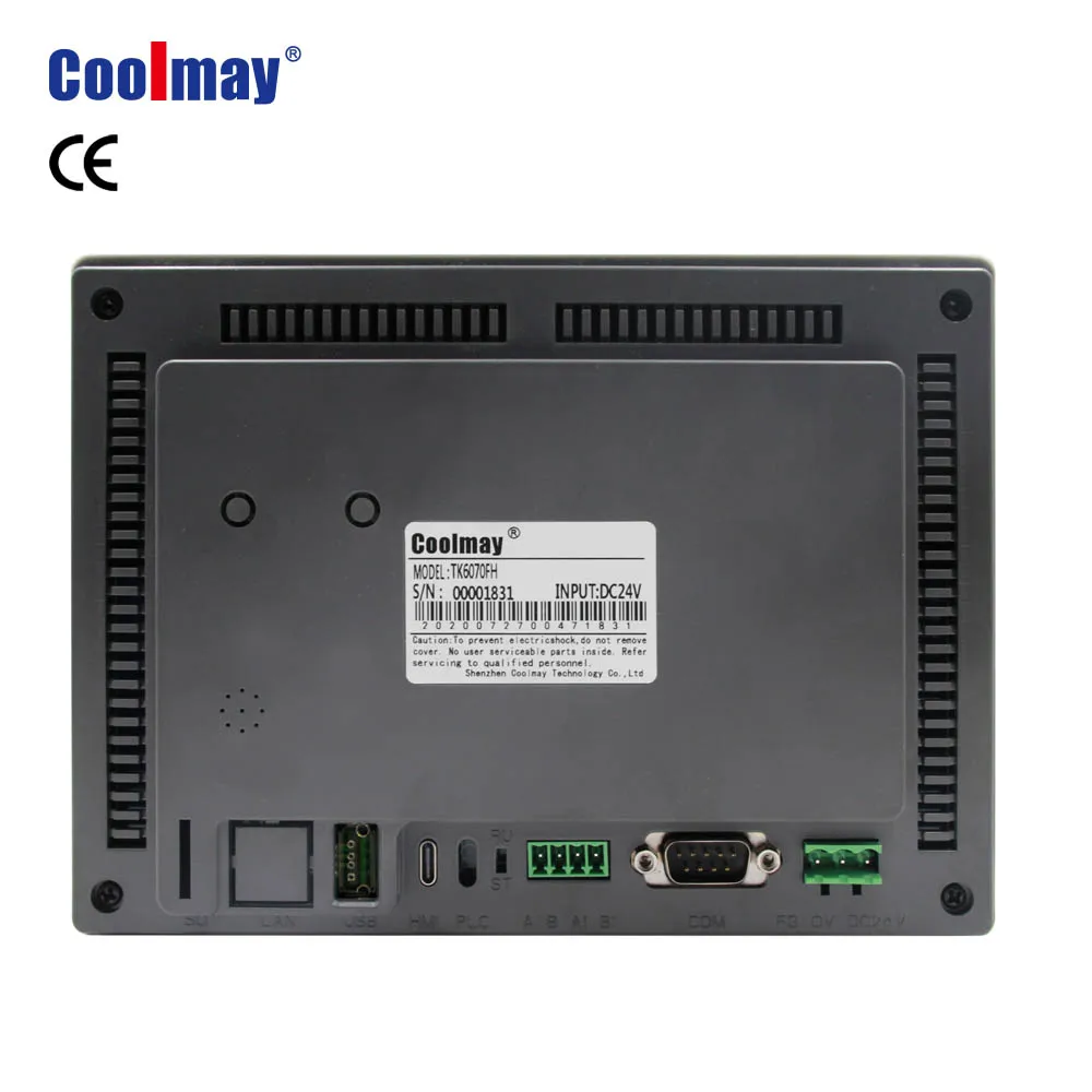 Coolmay TK6070FH HMI Touch Screen 7 inch 800*480 touch panel new Human Machine Interface 8 axis cnc hmi plc controller images - 6