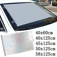 universal car retractable sunshade foldable sunblind side uv protect visor window windshield sunshades auto exterior accessories
