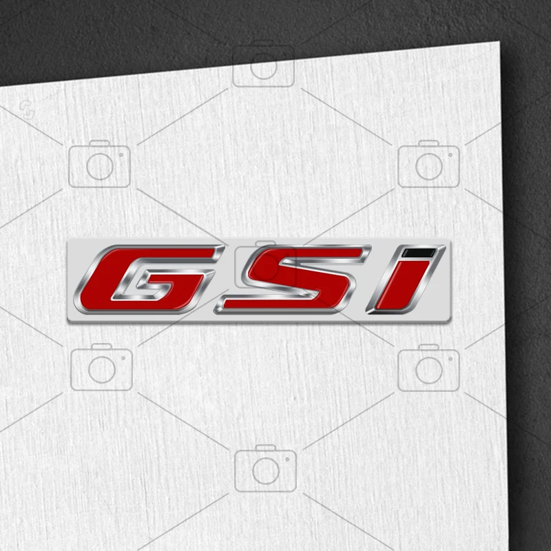 

Металлический кузов автомобиля, логотип GSI, наклейки с буквами, Стайлинг, значок, эмблемы на багажник, наклейка для Opel Vauxhall Meriva Junior Zafira Mokka Adam VXR