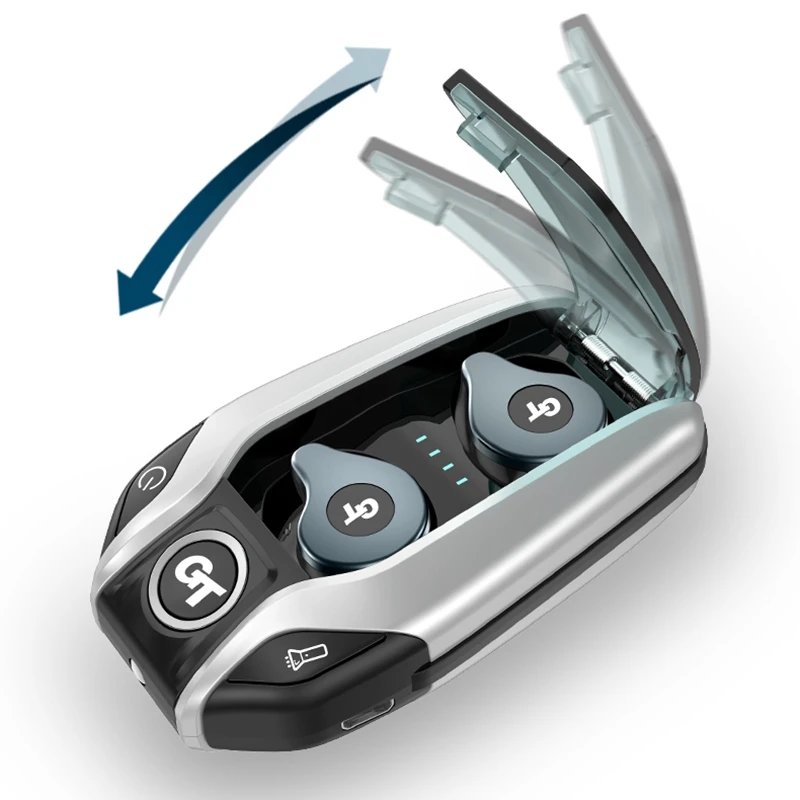 Bluetooth-наушники T911-M Наушники TWS Беспроводные наушники Водонепроницаемые Hi-Fi Бас