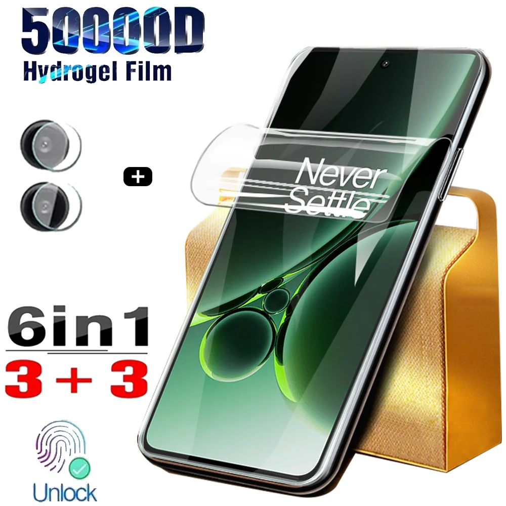 

Pelicula Hidrogel For Oneplus Nord 3 5G Screen Protector Film One plus Nord 3 Hydrogel Film Oneplus 11 10 9 Pro Soft Front Film & Camera Lens Movie Oneplus Nord3 2 2T Curved Surface Phone Protective Film