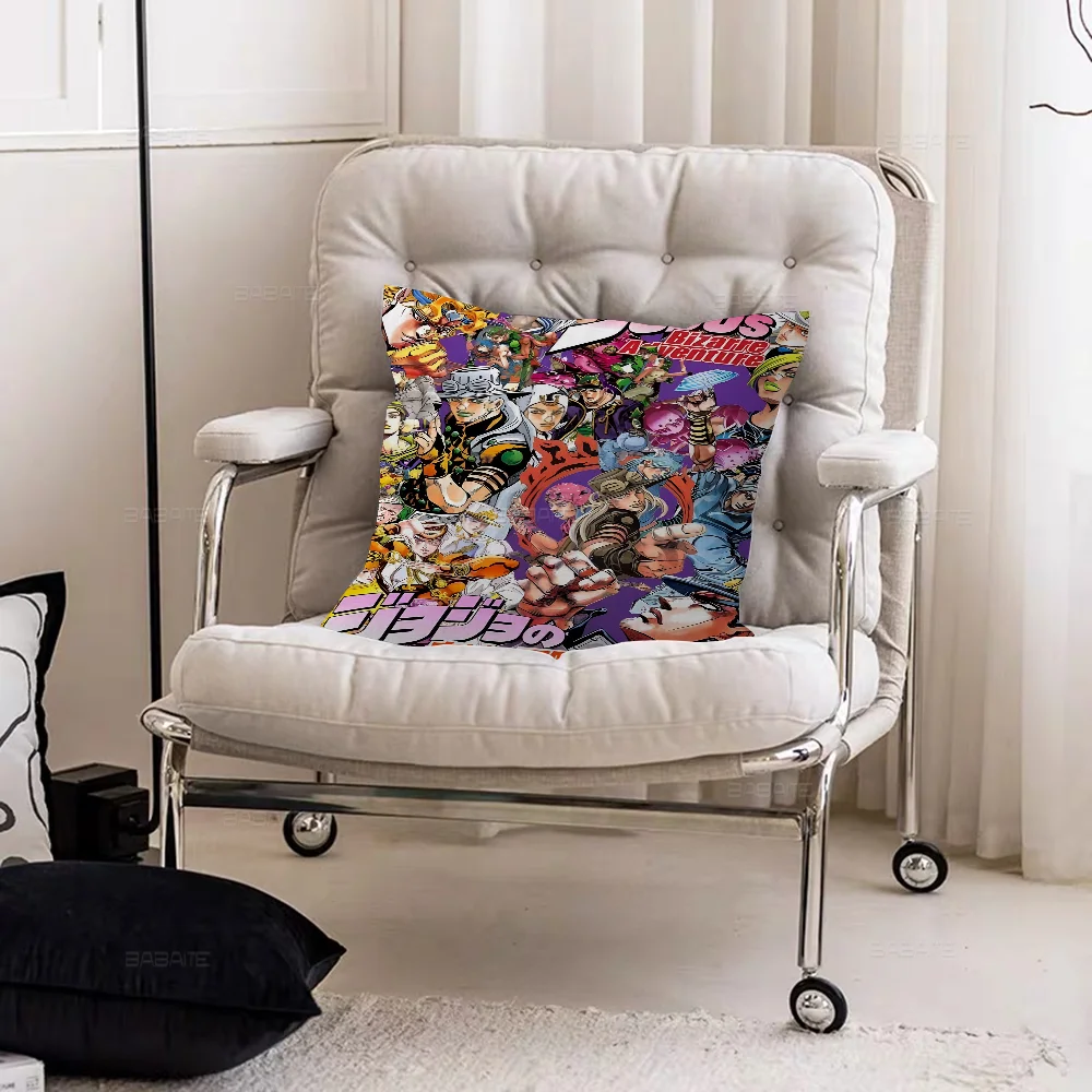Японское аниме JoJo Bizarre Adventure Ретро наволочки мультфильм диван декоративная