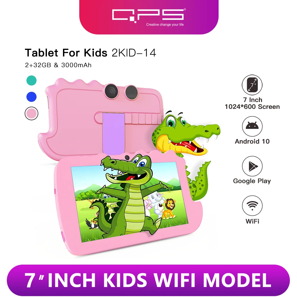 New Arrival education kids tablet 7 inch educational tablet cartoon educational tablet for children