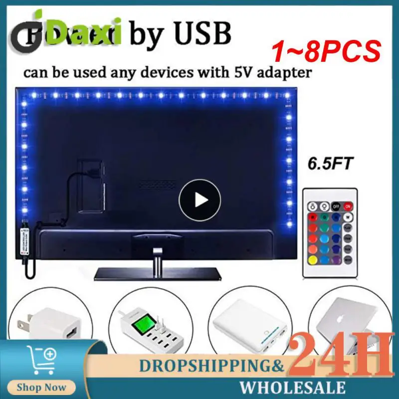 

Светодиодная лента 5050 RGB 1-30 м, 5 В, 1-8 шт.