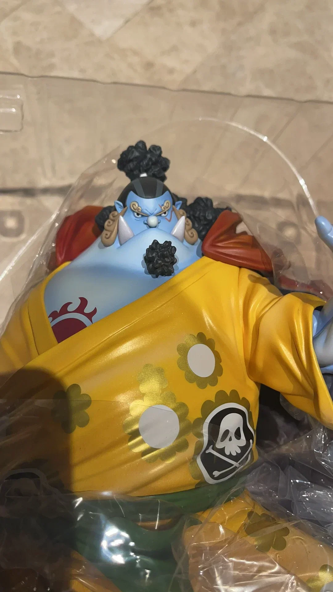 Оригинальная фигурка Jimbei Oka Shichibukai Mh Pop аниме Gk экшн-фигурка 28 см Коллекционная ПВХ