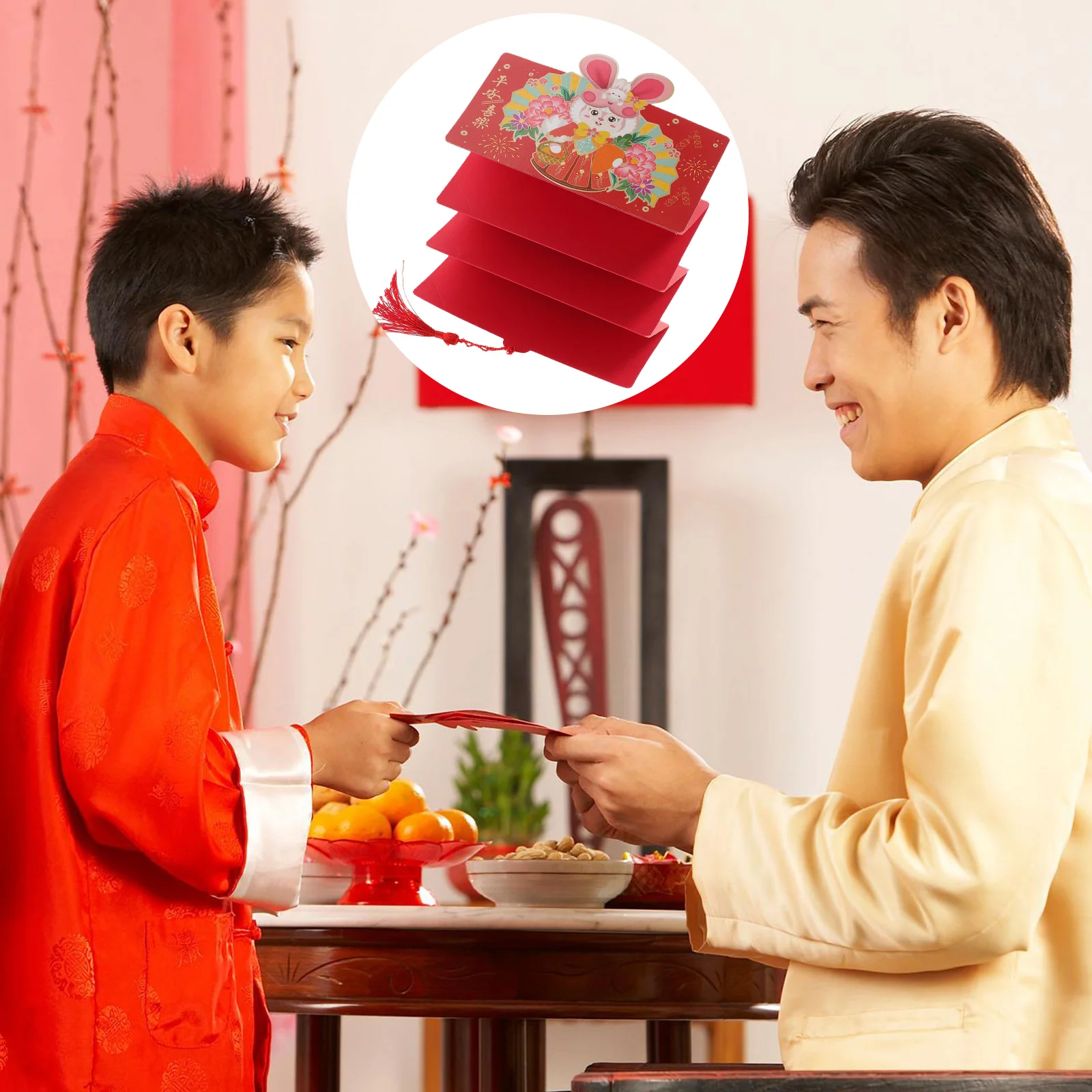 

Red Envelopes Money Chinese Year Envelope New Packet Hong Bao Gift Rabbitpackets Lucky Wedding Luck Festival Spring Cash Pocket