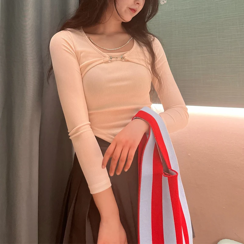 Женская сумочка из вязаной ткани в полоску экологически чистая маленькая сумка