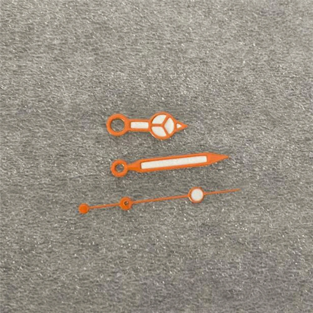 

Запасные стрелки для часов, зеленые, светящиеся, оранжевые, белые стрелки для часов NH35/36/4R/7S