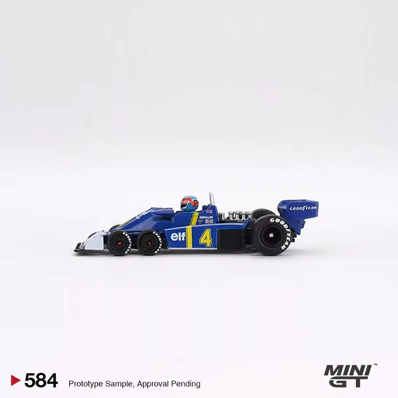 Модель автомобиля MINIGT 1:64 Tyrrell P34 # 3 Jody Scheckter 1976 шведский победитель GP &amp Патрик