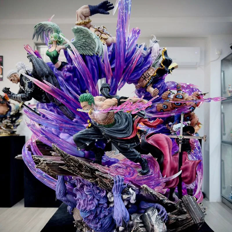 

Фигурки героев аниме, Зоро, GK, ророноа, Зоро, LS, трон, призрак, остров, экшн-фигурки, 26 см, искусственная коллекция, модели, игрушки, подарки