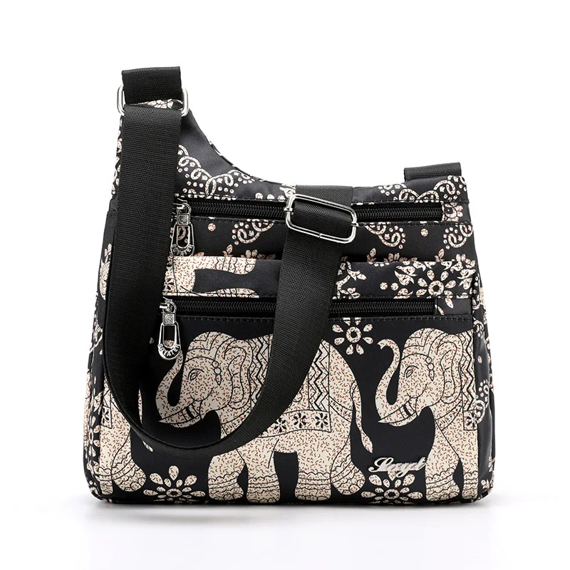 

Hot Selling Mom's Crossbody Bag Women's Ethnic Style Nylon Cloth Women's One Shoulder Simple Casual Shoulder Bag