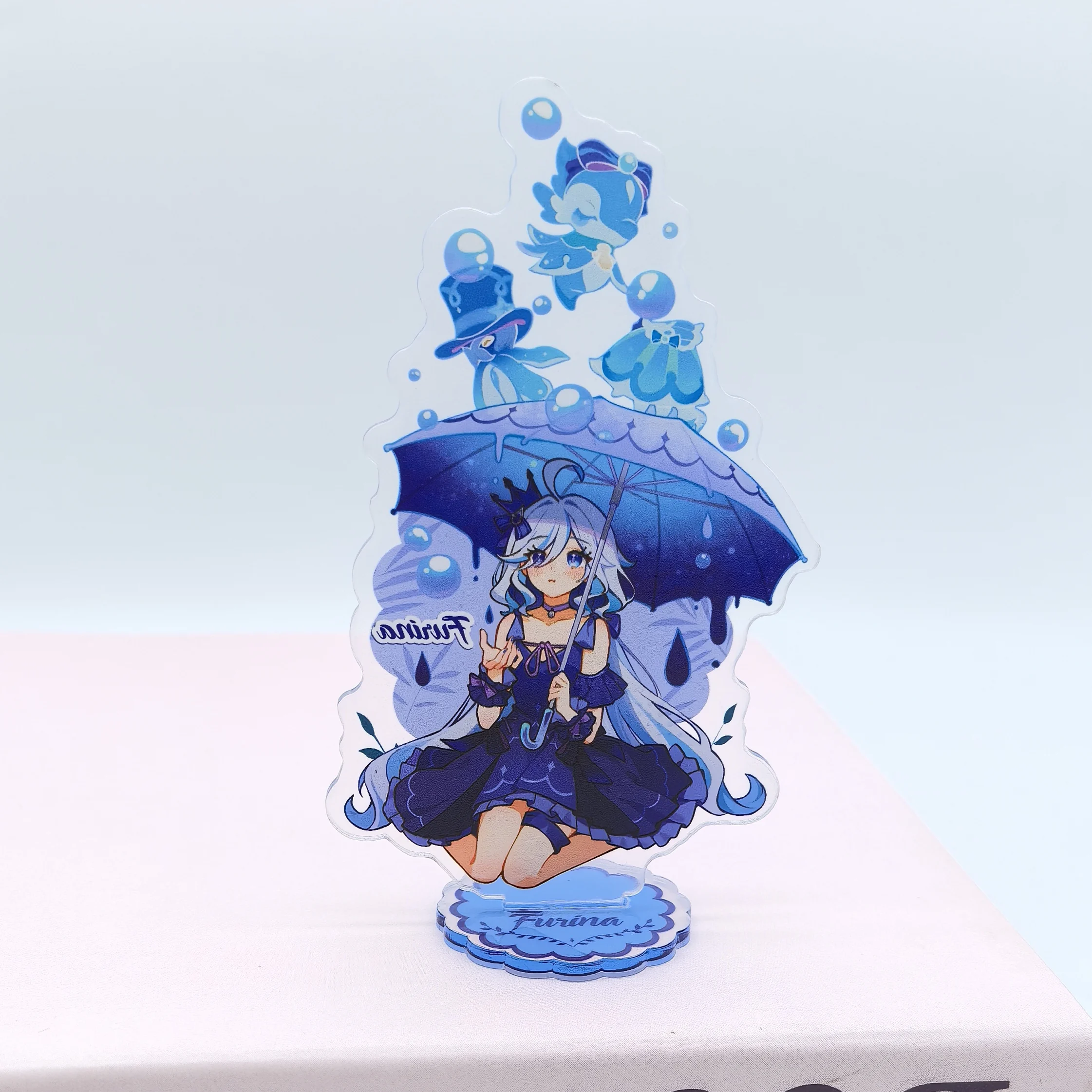 1 шт., аниме-игра Genshin Impact Yae Miko Furina, милая настольная стоячая карта, аниме-фигурки, мужские и женские игровые аксессуары, коллекция (art.: 3920ceefe01b5) - 3920ceefe01b5