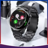hd hydrogel protective soft film for keshuyou smart watch 42mm 46mm smart watch screen protectors for gt3 i12 g16 watch