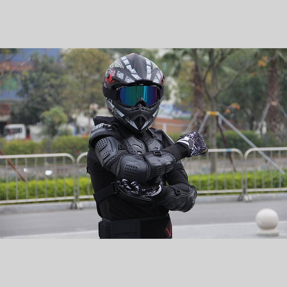 Мужская Гоночная Куртка HeroBiker Для Мотокросса Защитное Снаряжение Мотоцикла