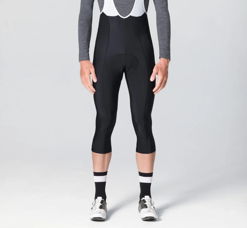 

2022 Black thermal fleece Winter bib shorts cycling pants with high density Pad high quality fabric for long time ride