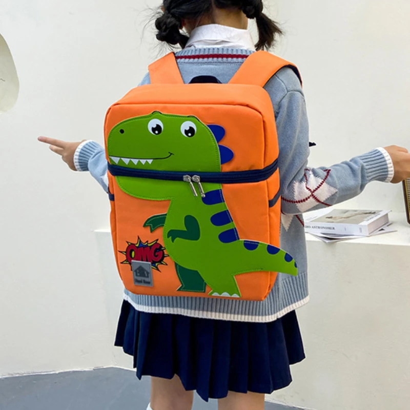 2022 New Children Cute Dinosaur Backpacks In Kindergarten Fashion Kids School Bags Large Girl Boy Backpack for Travel Gift Hot