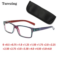 turezing 5 pack new womens eyewear 2022 fall trend print frame reading glasses mens eye protection 1 06 0
