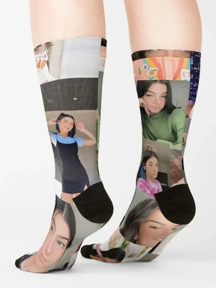 Charli Dɺmelio коллаж Носки для гольфа зимние подарки женские мужские