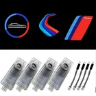 4 шт., Автомобильные светодиодные лампы для дверей BMW E84 E87 X5 E70 F25 E90 E91 F01 F02 E60 E61 F10 F15 F30 M3 M5 E64