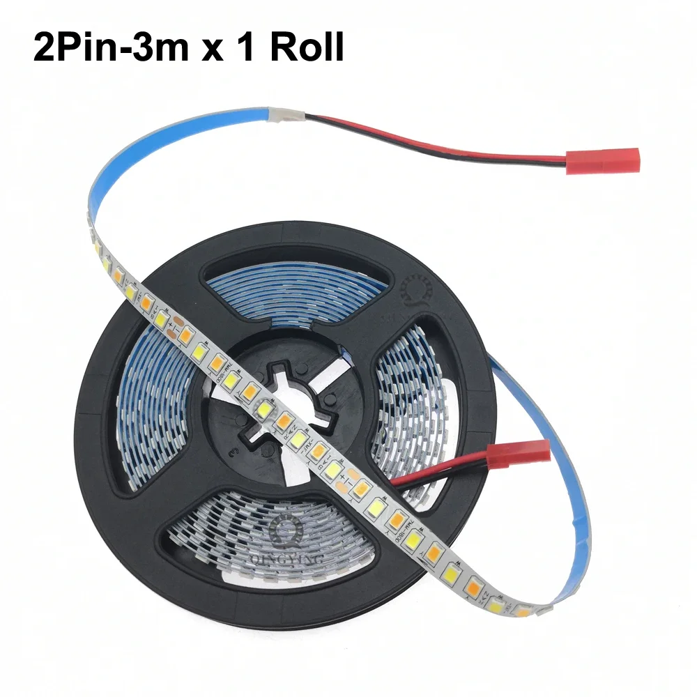 

Светодиодная лента QINGYING SMD2835 3м 3000К+6500К