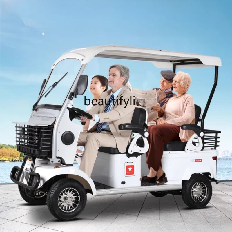 Высококачественный фотоцикл с маленьким автобусом Электрический квадроцикл