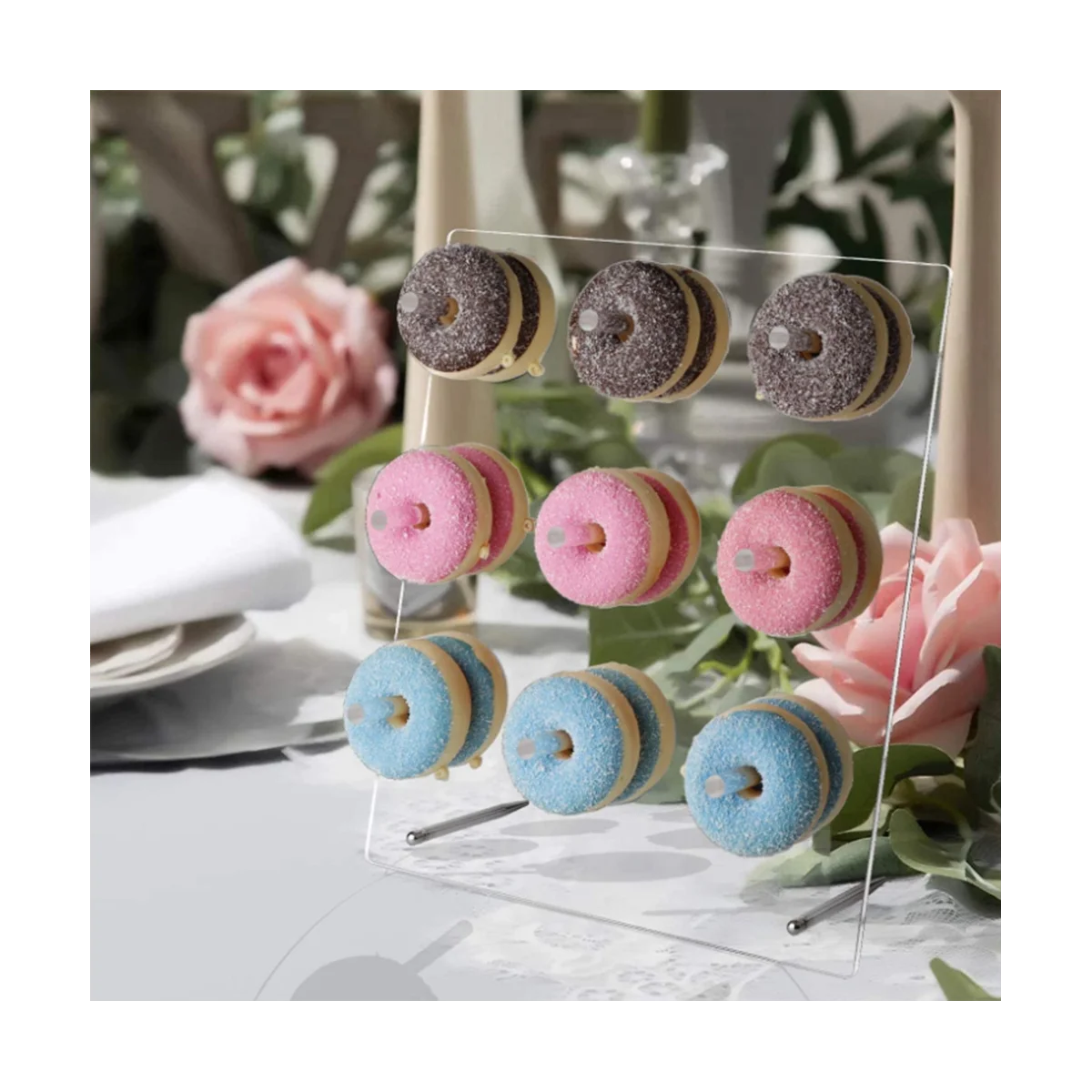 

1 упаковка, стеллаж для пончиков