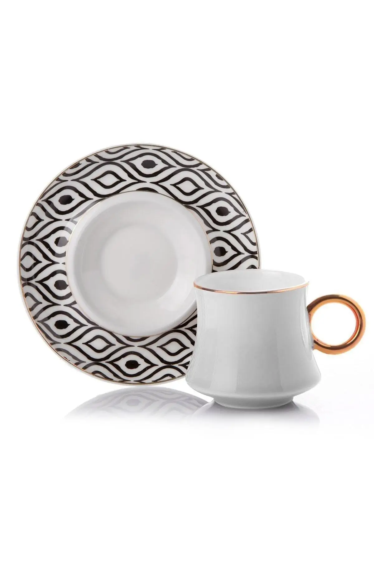 

Удивительный турецкий греческий арабский кофе и Набор чашек эспрессо 11104 дюймов, 12 штук, цвет набор фарфоровых чашек белый