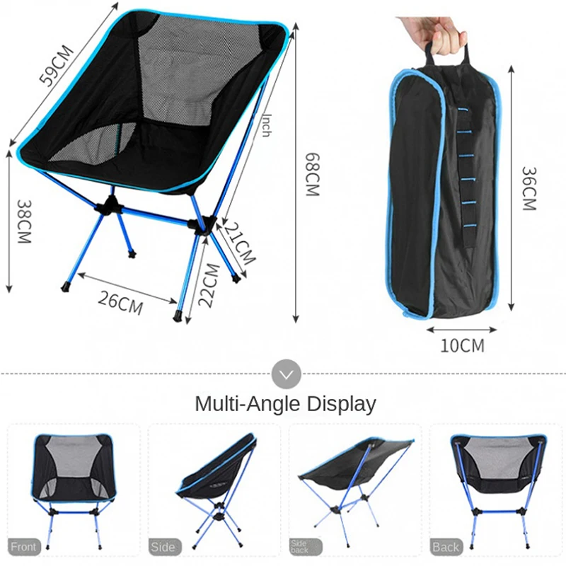 Рыболовное кресло инструменты стул ультралегкий складной для путешествий