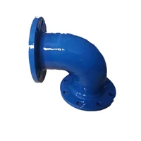 spot sale casting ductile iron pipe fitting double socket bend