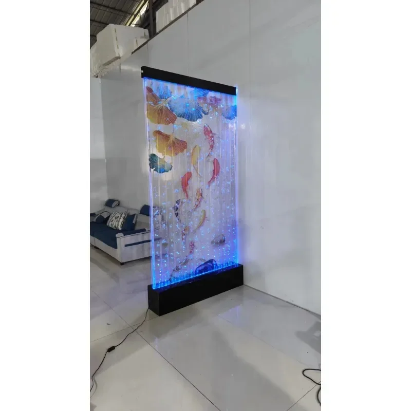 Изготовленное на заказ светодиодное освещение водяная занавеска акриловая