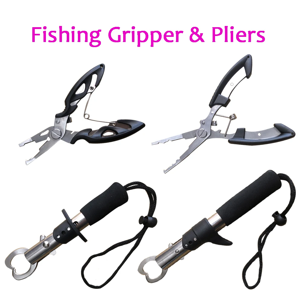 

Fishing Pliers Grip Set Split Ring Cutters Line Hook Recover Fishing Tackle High Quality Fish Gripper Fish Pliers Fishing Tool