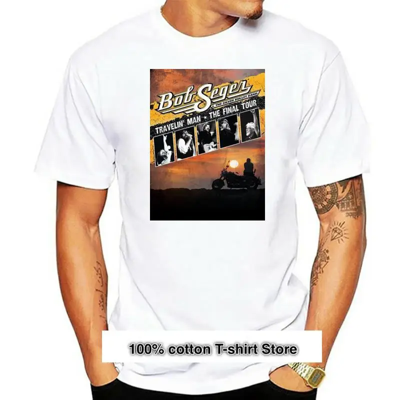 

Camiseta de Bob Seger, camisa de концерto de la gira Окончательный отонул, белый, S-3Xl, 2Xl, 45Xl, 2022