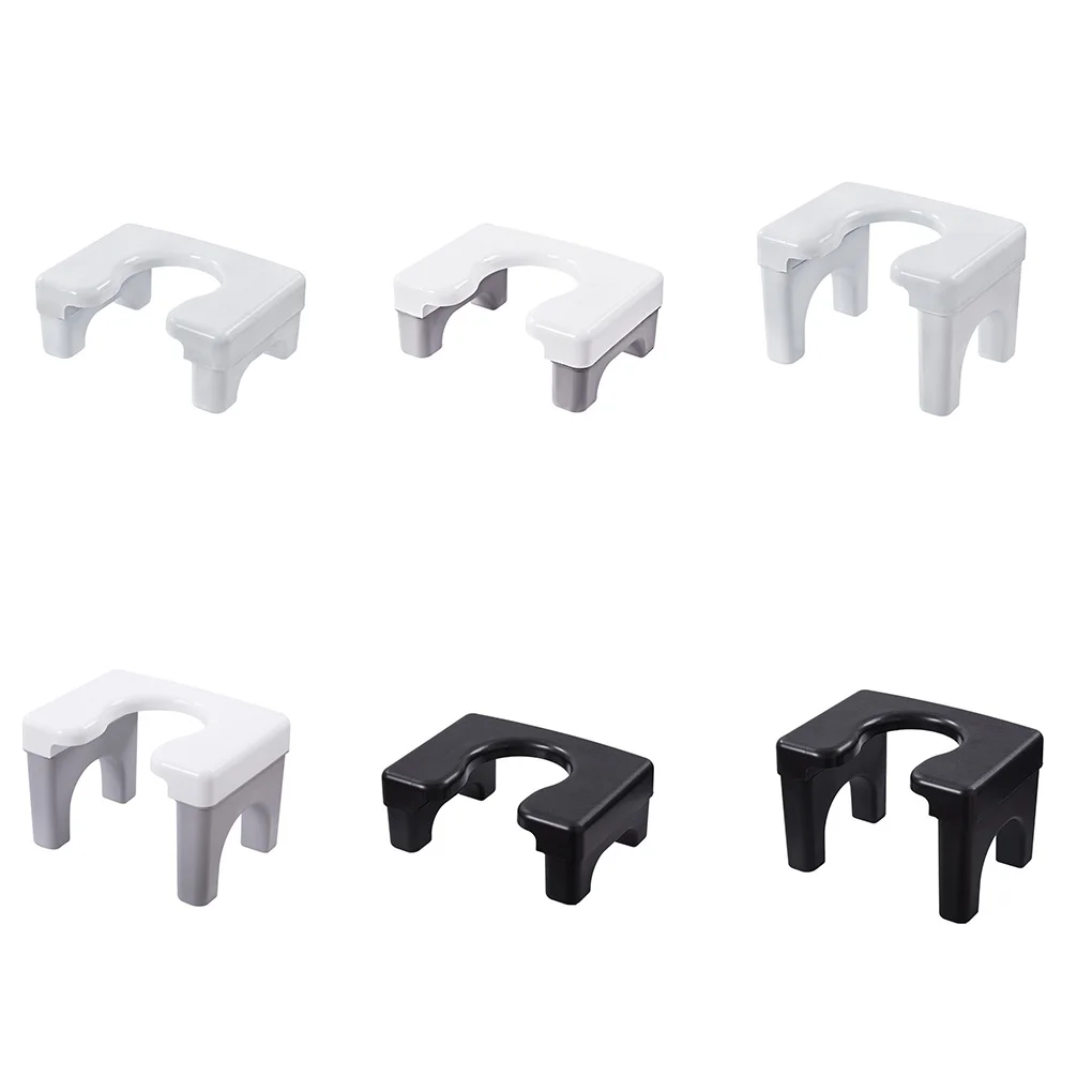 

Портативный противоумывальный стул для оптимального расположения лежа и улучшения пищеварения, стул для ванной комнаты для взрослых, белая сковорода для приседаний