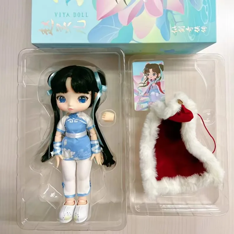 Китайская Кукла Паладин: меч и фея Viya Подвижная кукла Zhao Linger Bai Ma Qing Bjd игрушечные
