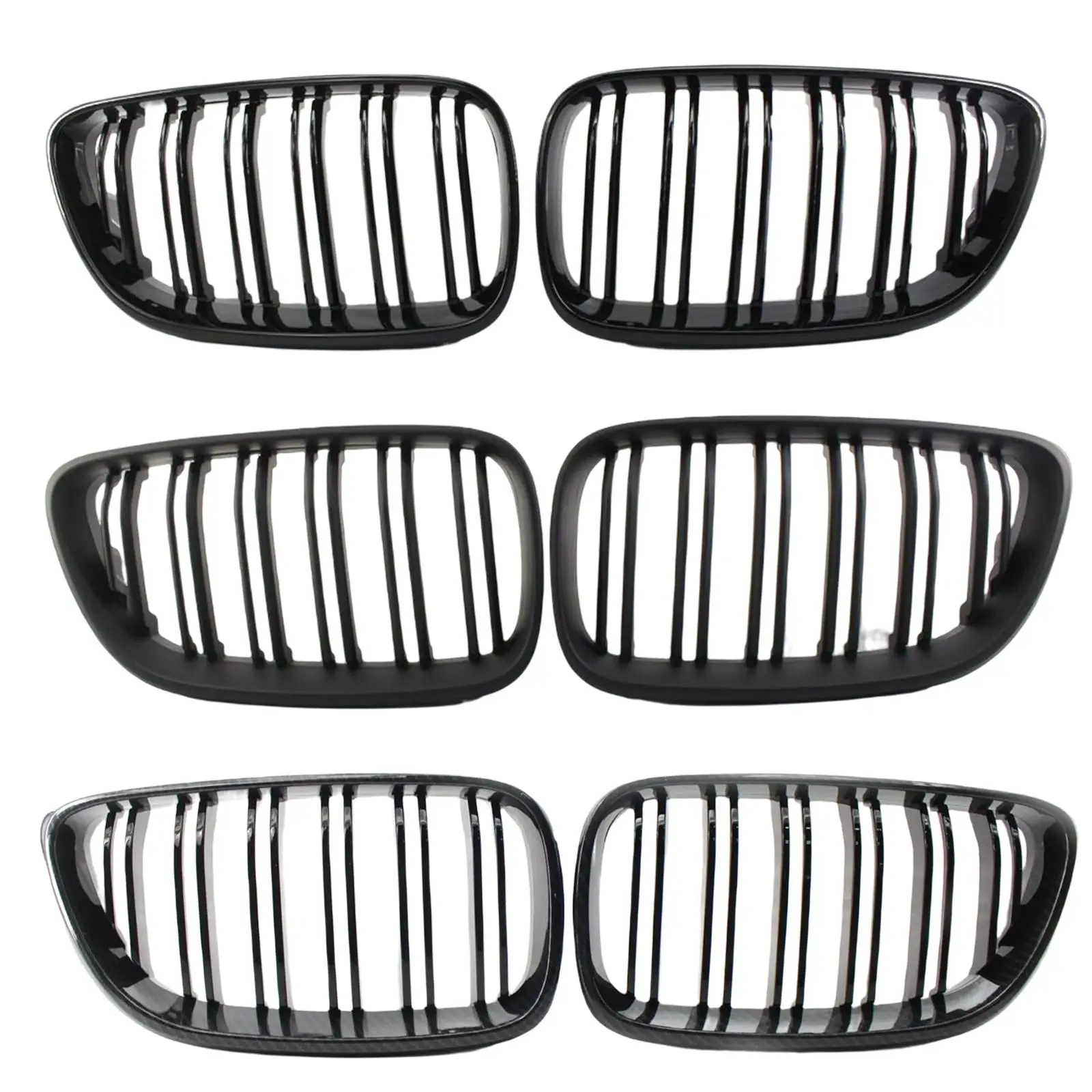 

1 пара, передняя решетка для гриля, двойные Сменные планки для BMW F22 F23