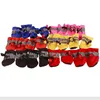 4pcs/set Waterproof Pet Dog Shoes Chihuahua Anti-slip Rain Boots Footwear For Small Cats Dogs Puppy Dog Pet Booties 2