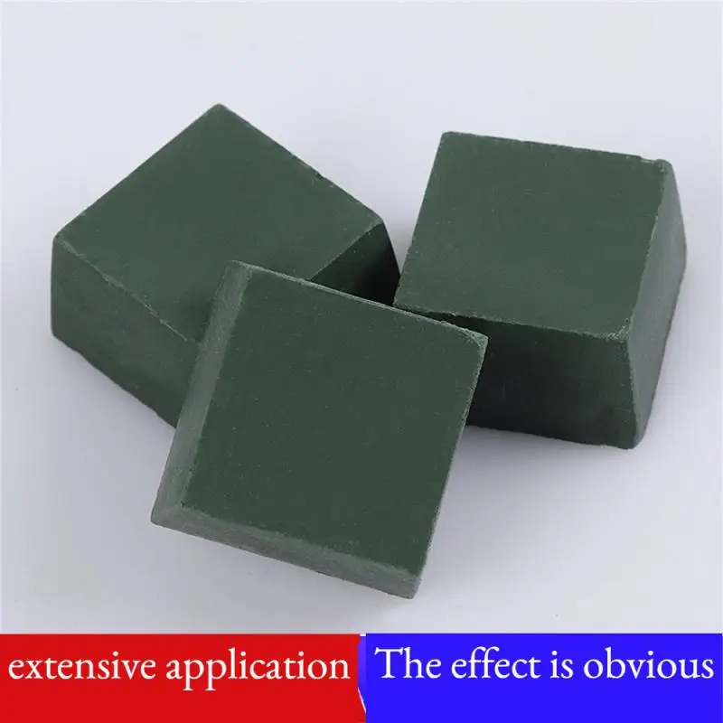 

1~3Pcs DIY Abrasives Paste Polishing Paste Green Alumina Fine Abrasive Buff Metal Jewelry Knife Blade Compound Polishing