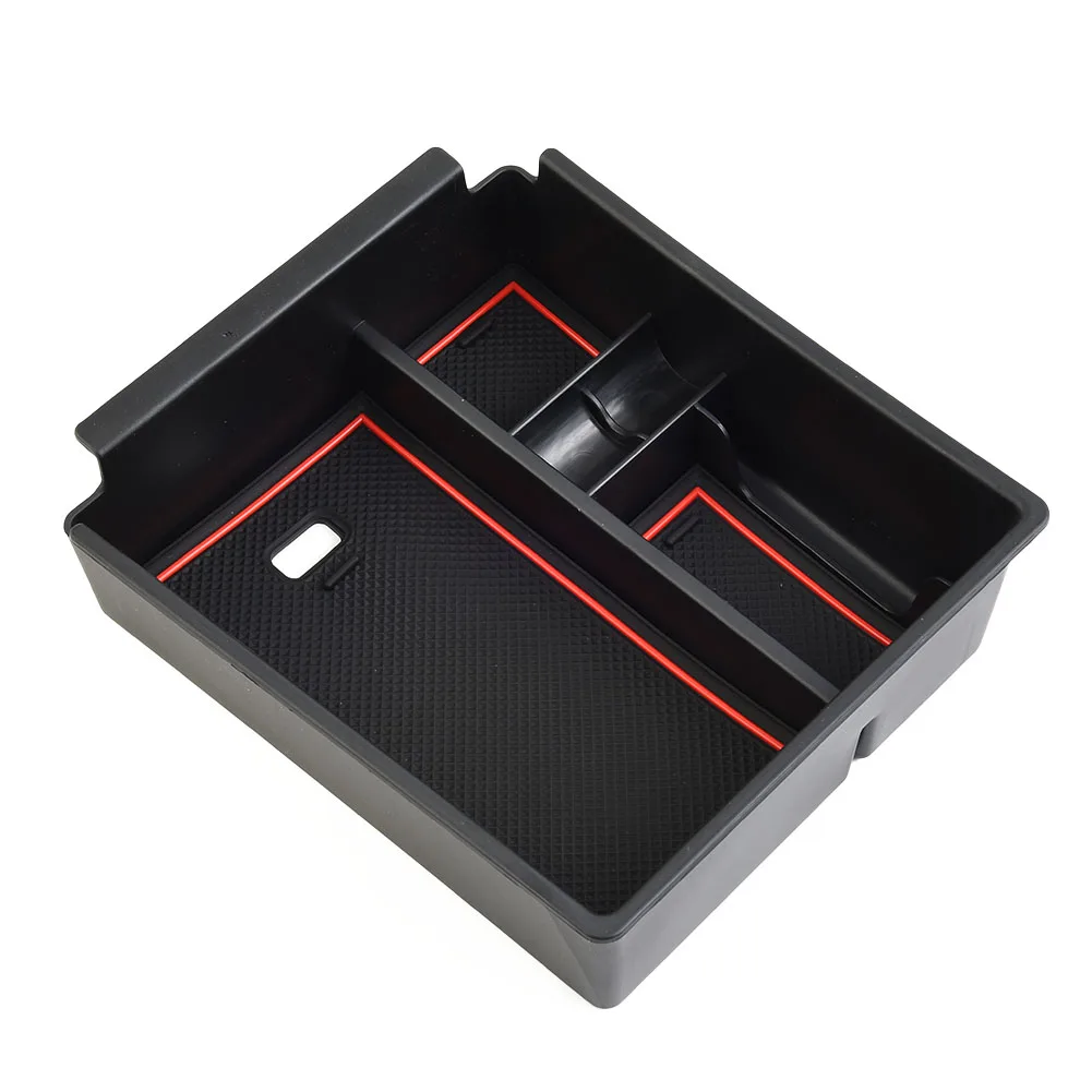 

1pc Center Armrest Storage Box Organizer Car Accessories For Hyundai Tucson 2022 Car ABS Plastic Stowing Tidying Box