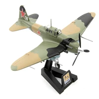 172 wwii soviet il 2m3 attack airplane 1944 il 2 alloy aircraft diecast metal airplane model for collection gift toy