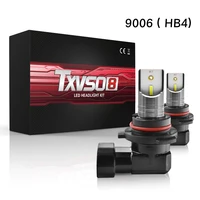 led 9006 car lights hb4 headlamps csp chips 12v bulbs 30000lm super bright high beam good glowing effect wireless plug and play