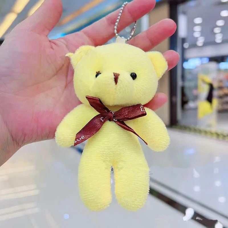13 см Высококачественный медведь плюшевые игрушки искусственный маленький