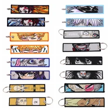 Anime Game Chainsaw Man Japanese Key Tag Keychains For Car Motorcycles Key Holder Keyring Women Fashion Jewelry Accessories Gift