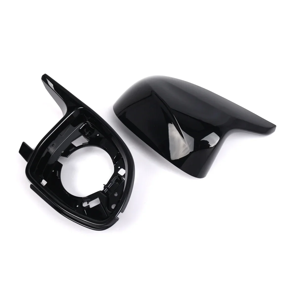 Фото Для BMW 3X G01 X3M F97 2019-2023 гг., комплект из 4 предметов, ярко-черное опорное кольцо автомобиля, крышка зеркала заднего вида в сборе OE: 51168097351 №2