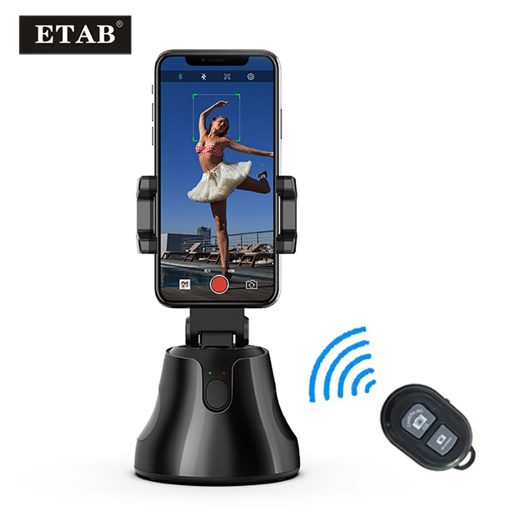 

Smart Bluetooth Selfie Stick Phone Gimbal Stabilizer 360° Rotation Shot Tripod Auto Face Tracking Shooting Phone Holder Portable