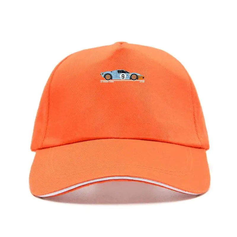 

New cap hat Hot ae 100% Cotton Race Retro - Caic 1968 e an GT40 Race uer tye Baseball Cap