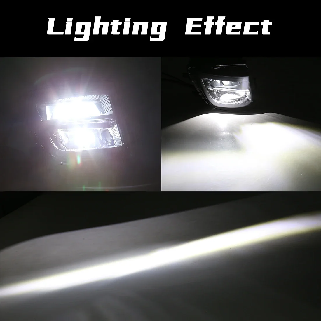 Фото Автомобильный передний бампер с LED противотуманными фарами для BMW 7 серии F01 F02 F03 LCI 2011-2015, OEM 63177311287 63177311288 №4