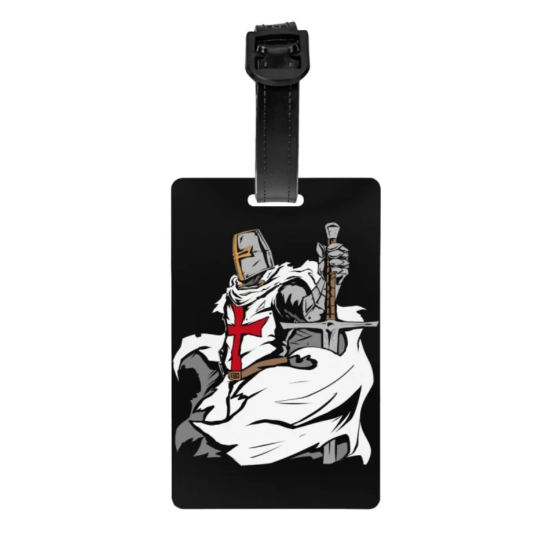 

Ярлык для багажа Knight Templar Sword Crusader, дорожная сумка, чехол для чемодана с идентификационным знаком